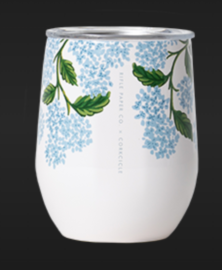 Gobelet Cantine Corkcicle X Rifle Paper Co. - 16 Oz - Motif Très Jolies Fleurs - Neuf