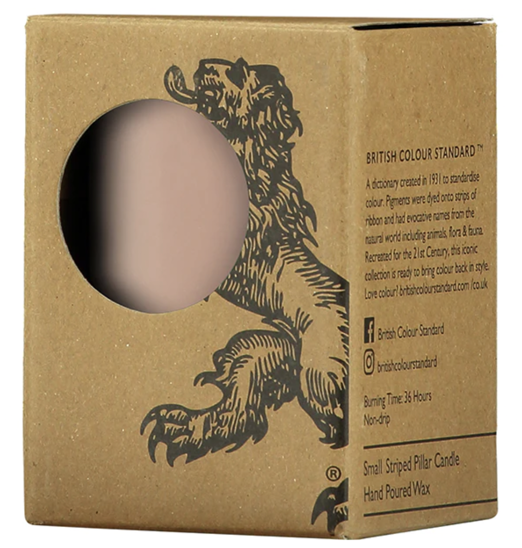 British Colour Standard Pillar Candle - Thumbnail 4